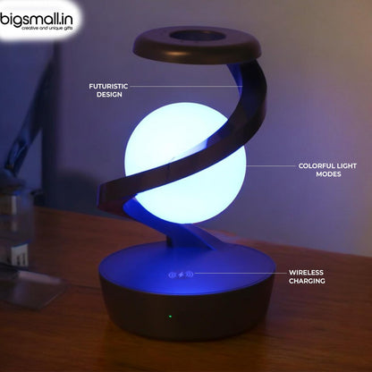 Floating Orb Lamp & Wireless Charger