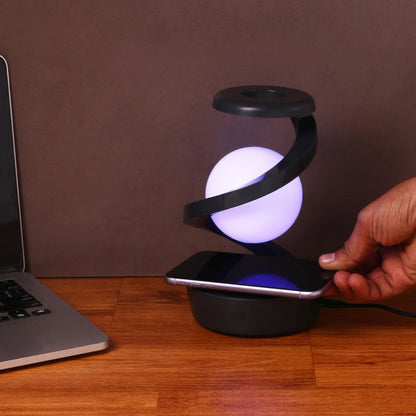 Floating Orb Lamp & Wireless Charger
