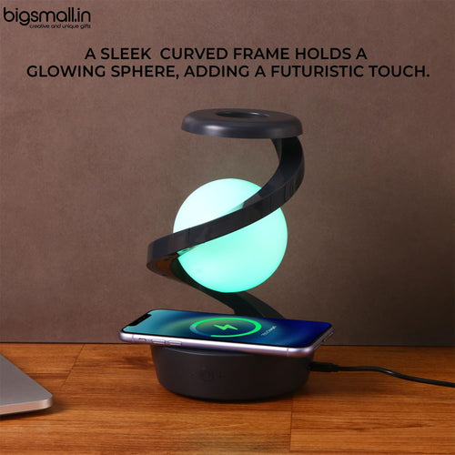 Floating Orb Lamp & Wireless Charger